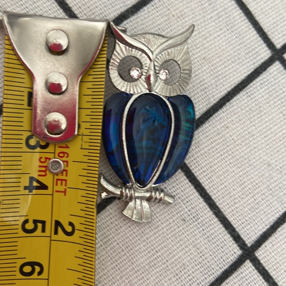 Japan Owl brooch pin - Picture 6 of 6